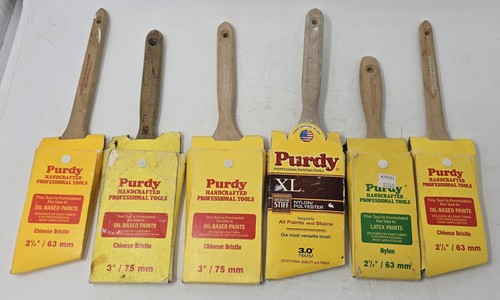 Lot purdy paint brushes - 6,