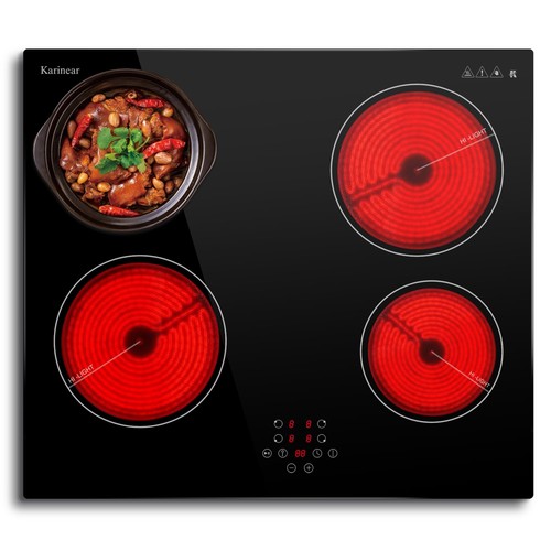 Electric ceramic hob - electric,