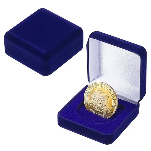 Coin medal display blue - coin, /