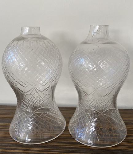 Glass antique clear shade - glass,