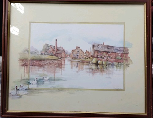 Vintage watercolour painting - vintage,