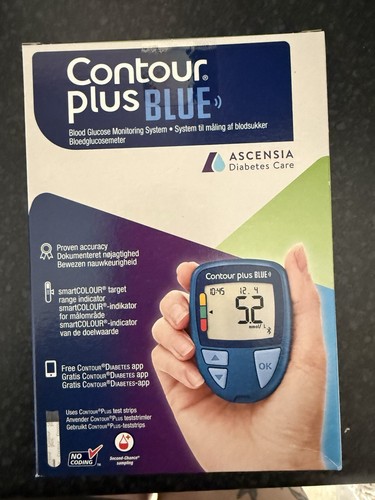 Contour plus blue - contour, blood