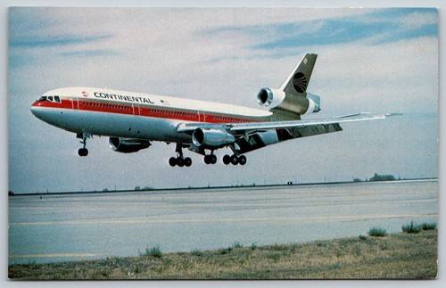 Continental airlines 10 - airlines, dc-10