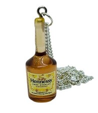 Unique COGNAC BOTTLE NECKLACE