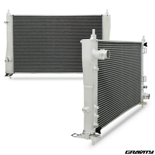 40mm aluminium race radiator - aluminium,