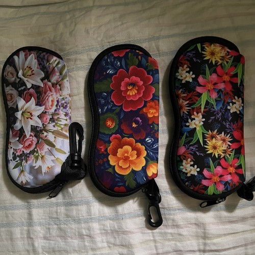 Glasses cases floral bundle - glasses,