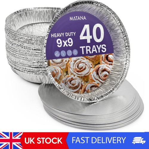 Round foil trays with - foil,