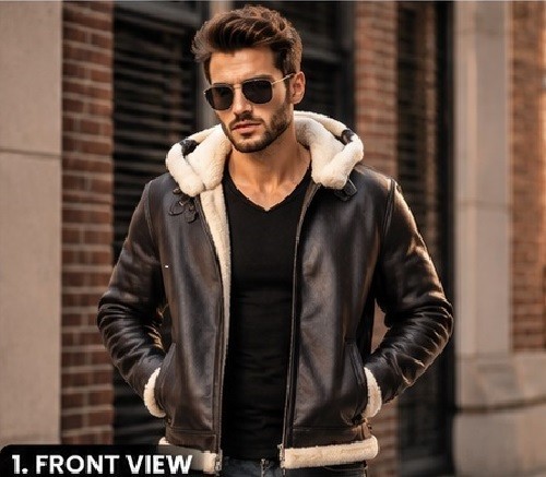 Men shearling sheepskin - men's,