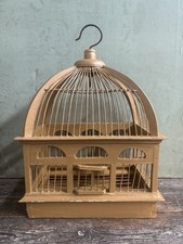 Vintage French Wooden Birdcage Decorative Interiors Birdhouse
