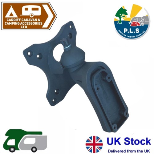 Pivoting black bracket - tv, &