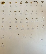 Omega 321 movement parts
