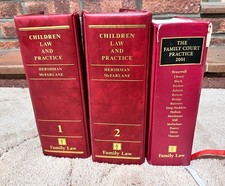 Children Law and Practice Vol 1 & 2 + Family Court Law Practice Books Bundle