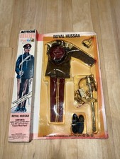 RARE Sealed Genuine Vintage Action Man Royal Hussar Carded Ceremonial -See Notes