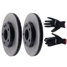 2x Front Brake Disc for