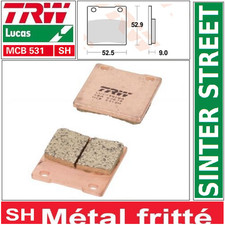 2 rear brake pads sinter TRW