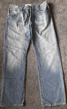 Mens Lee Cooper  Jeans Blue W34 L32 button fastening