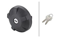 Black Plastic Fuel Tank