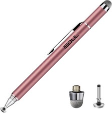 Stylus Pen Pink for Touch Screens, Tablet, Android iPhone, Air and All Devices