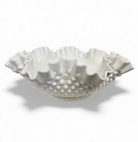 Vintage mid century milk glass - mid-century,