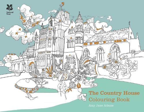The country house colouring - country,