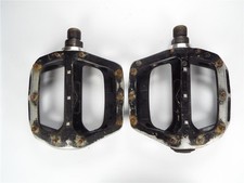 DMR V6 - BLACKALLOY - FLAT PEDALS SET - 9/16" AXLES - MTB MOUNTAIN HYBRID BIKE