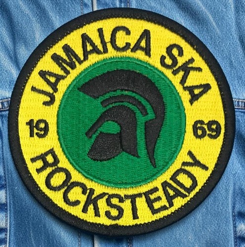 Ska reggae skinhead patch - ska,