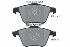 FRONT BRAKE PAD SET DISC BRAKE