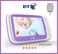 BT 6000 Video Baby Monitor PARENT UNIT & CHARGER ONLY 5" Display LCD Screen VGC