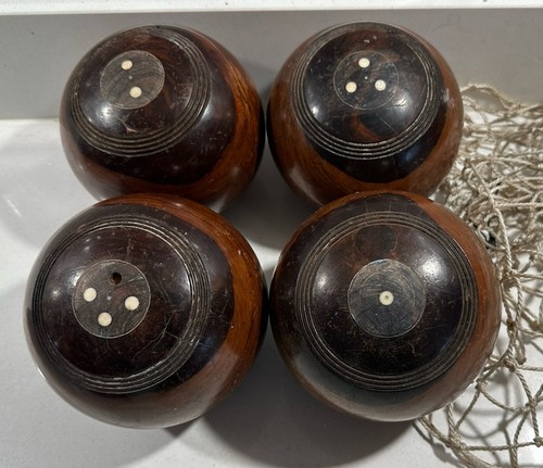 Vintage set lignum vitae - set, 4
