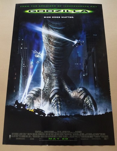 Godzilla original 1998 double - original,