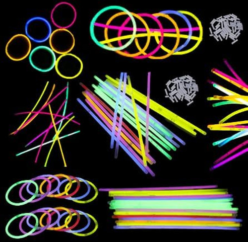 100 glow sticks - 100,