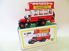 CORGI 'THORNYCROFT J TYPE OPEN TOP BUS, GENERAL. SCHWEPPES' MIB/BOXED