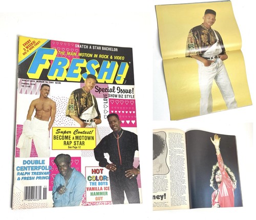 Vintage 1991 fresh magazine - 1991,