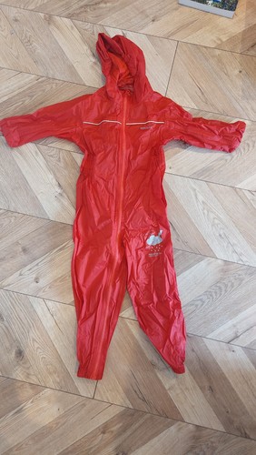 Red regatta puddle suit 5 - suit, 4-5