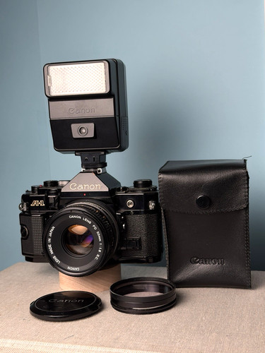 Canon slr film camera - a-1,