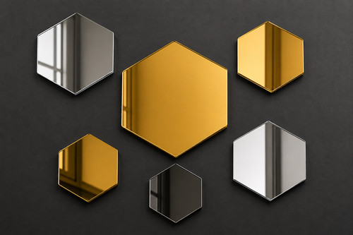 Mirror acrylic wall decor - acrylic,