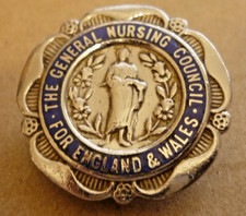 VINTAGE ENAMEL BADGE GENERAL