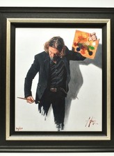 FABIAN PEREZ (b.1967) -NEO-EMOTIONALISM THE NEW ERA- LIMITED EDITION PRINT 70/95