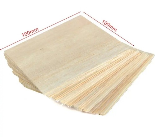 Balsa wood sheets square - balsa, 5