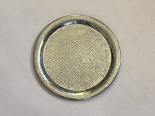 Antique Pewter Serving Tray Civic Pewter