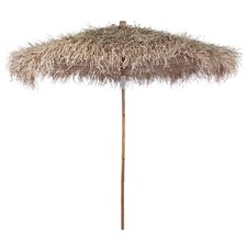  Patio Bamboo Parasol W/