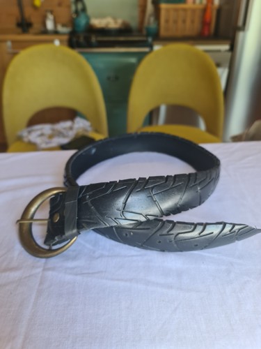Recycled tyre belt with - belt,