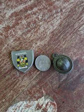 BLACKPOOL  F C  - 2 x VINTAGE ITEMS CHARM / BADGE  COLLECTABLE FOOTBALL  Pins