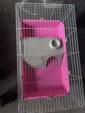 Little Friends TK51058 Rabbit Pink Cage