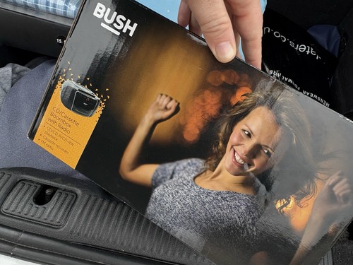 Bush radio cassette - bush, cd