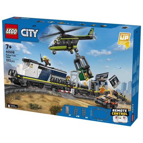 Lego city police train - police,