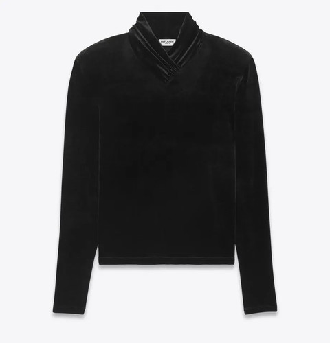 Fw23 saint laurent black - laurent,