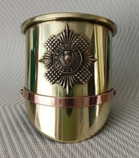 "Scots Guards" brass shell cap