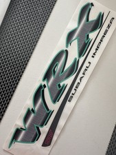 Subaru WRX STi Rear Boot Decal Gc8 Gc8