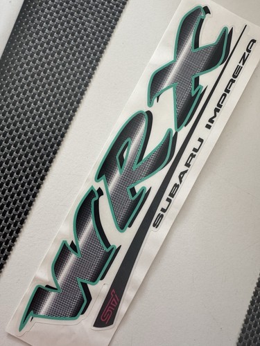 Impreza rear boot decal - ,